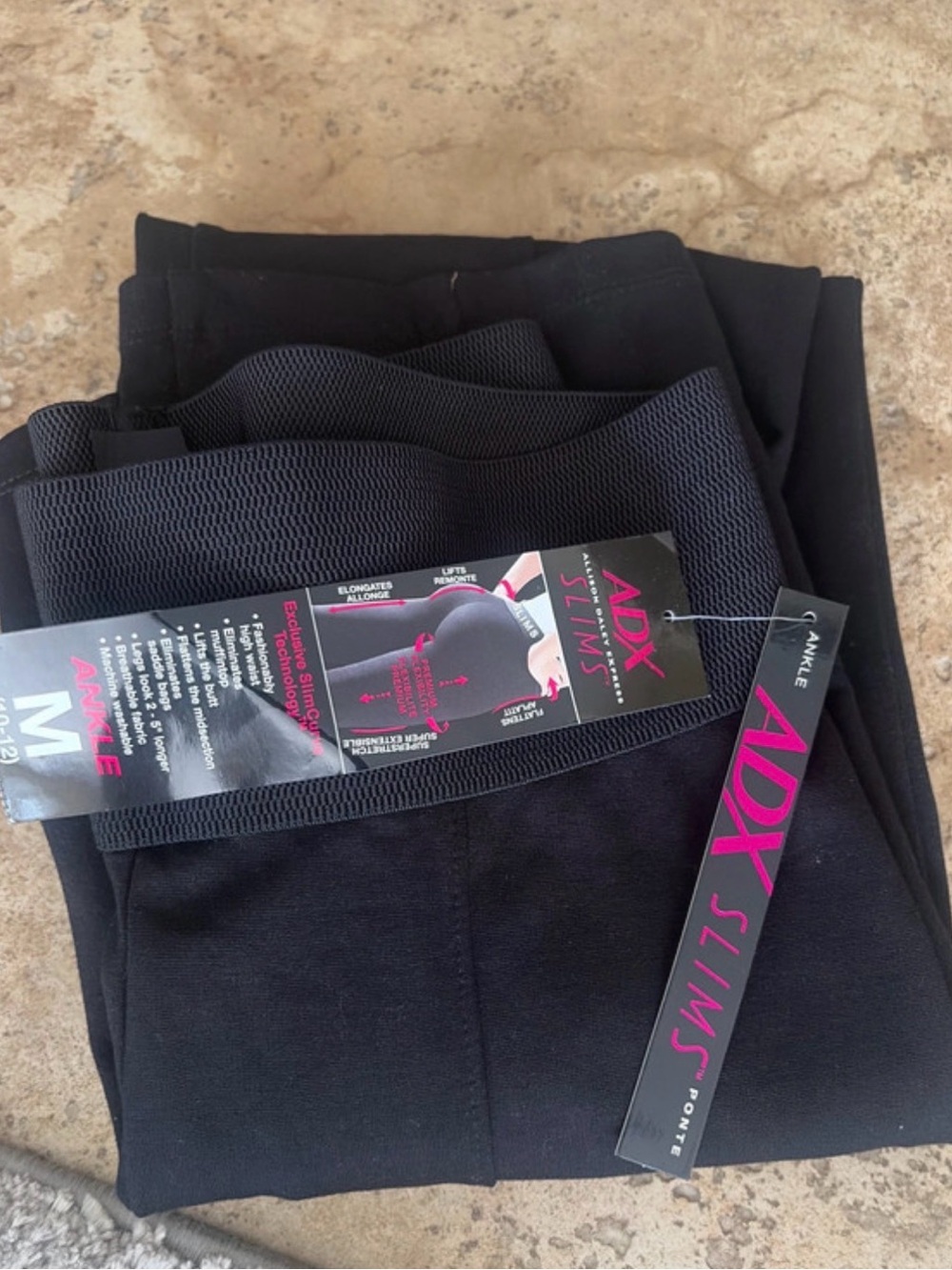 Nygard Black Ankle Slim Pants 👠 🏷️ M